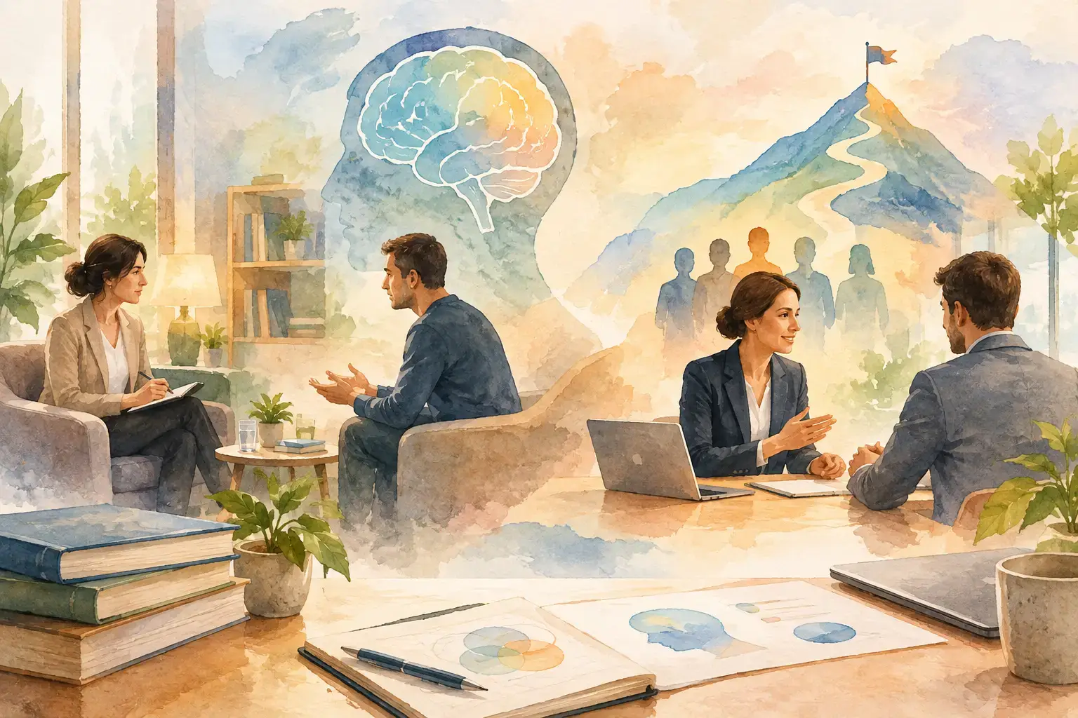 CBT versus coaching στελεχών | People Forward